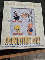 Front cover showing title and character cut-outs