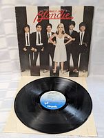 Front of sleeve with vinyl displayed