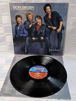 Front cover of Bob Seger Like A Rock LP