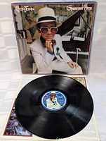 Front sleeve with vinyl record displayed