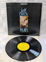 Front of jacket and vinyl on sleeve