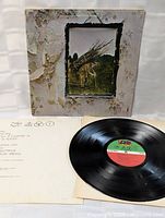 Vinyl disc on inner sleeve, Atlantic labels visible