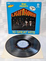 Front of jacket showing album title and photo