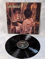 Front jacket with vinyl disc