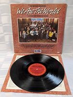 Front jacket and vinyl record displayed