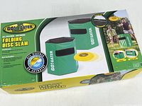 Front side of the box showing the product branding, features, and components included.