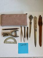 Group shot of all items laid out