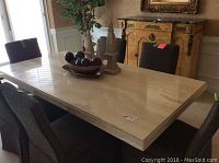 Angled view showing top surface and one corner edge