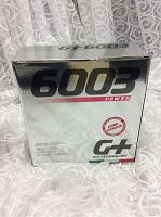 Front of retail box showing 6003 Power branding, G+ air technology and Ionic Ionique logo