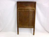 Side/front angled view of the washboard showing overall shape and size