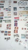 Photo of multiple 1992 Canadian First Day Covers laid out showing various stamps and cancellation marks.