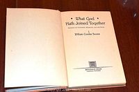 Photo of the title page showing the book's title, author, and publisher information.