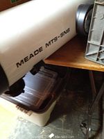 White Meade MTS-SN6 telescope tube on floor