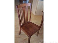 Single chair angled front view