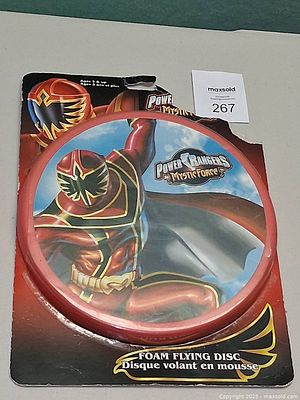 Power Rangers Mystic Force foam flying disc | Maxsold