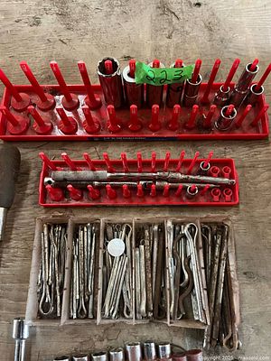 Two Pin Screwdriver Socket Set Mixed hand tools with socket and bit sets | Maxsold