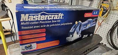 Mastercraft 22-piece Multi-cutter Precision Saw Kit | Maxsold