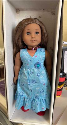 American Girl Kanani 18-Inch Doll, Dress, Lei, Shoes, Booklet, Box ...