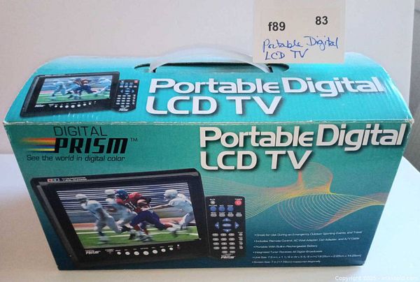 7 PORTABLE TV Digital portable (DVB-T) TFT-725 Lenco LCD 15W USB EUR 79,90 - FR