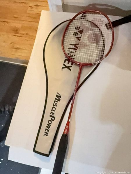 Muscle Power 66 Racket Yonex Muscle Power badminton racket with cover | Maxsold