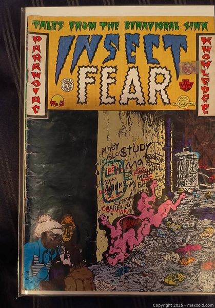 Insect Fear #3 independent comic book 1973 | Maxsold