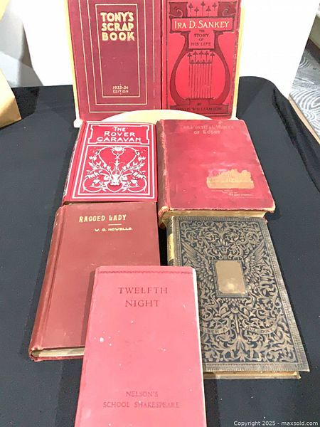 Antique Books Lot Of 7 Maxsold