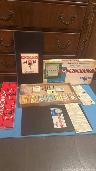 Très ancien monopoly version 1936/1961 Miro