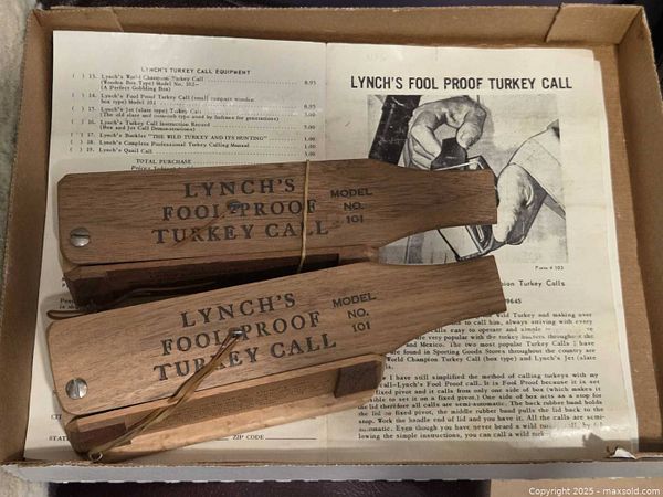 Vintage Turkey Calls