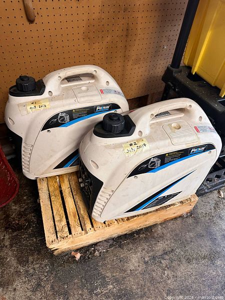 Pulsar Parallel Kit Two Pulsar PG2300iS portable generators with parallel kit and 30-amp ...
