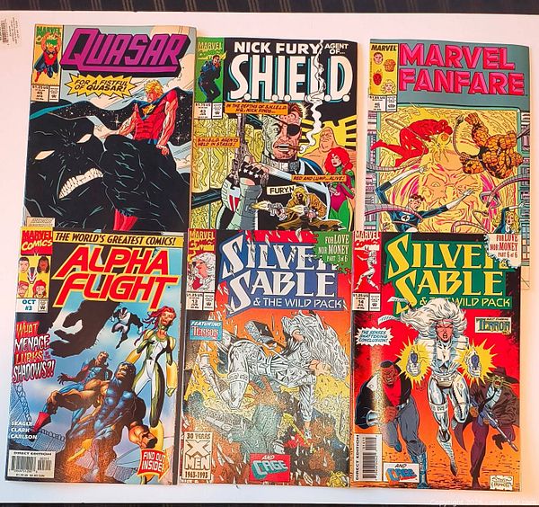 Lot of 6 Marvel comic books | Maxsold