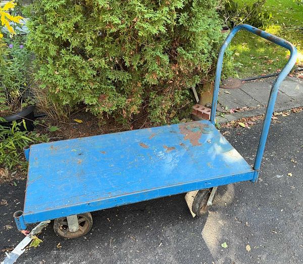 Heavy Duty Metal Four-Wheel Trolley | Maxsold