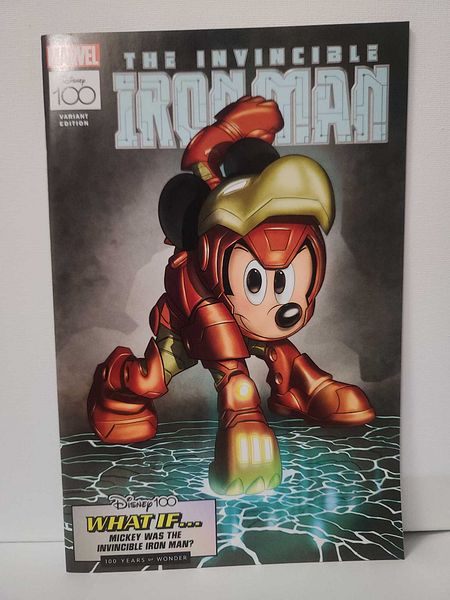 The Invincible Iron Man #100 Disney100 Variant comic | Maxsold